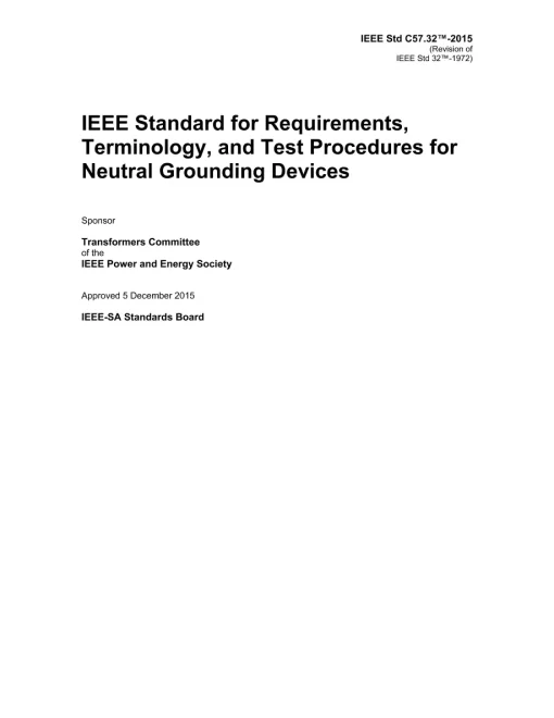 IEEE C57.32-2015 pdf