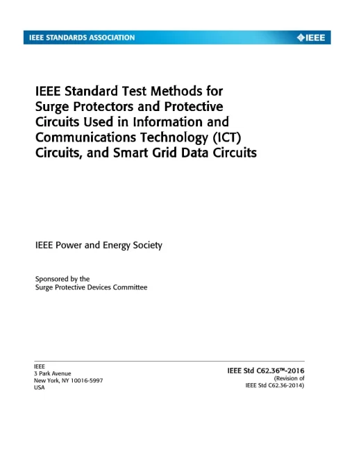 IEEE C62.36-2016 pdf