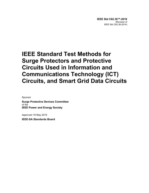 IEEE C62.36-2016 pdf