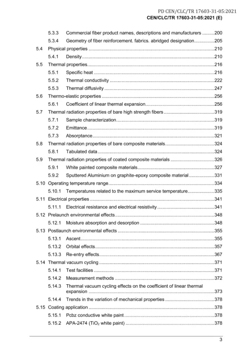 BS PD CEN/CLC/TR 17603-31-05:2021 pdf