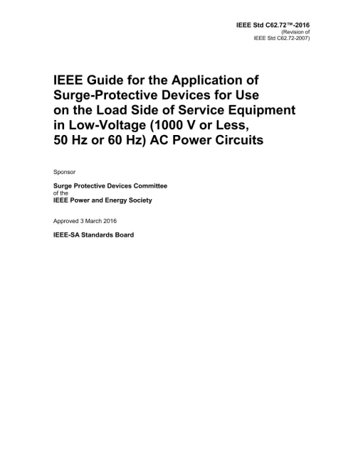 IEEE C62.72-2016 pdf