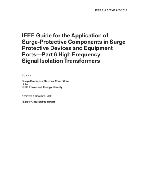 IEEE C62.42.6-2018 pdf