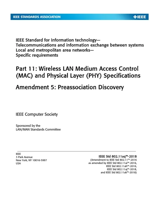 IEEE 802.11aq-2018 pdf