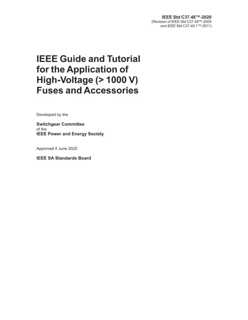 IEEE C37.48-2020 pdf