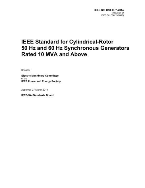 IEEE C50.13-2014 pdf