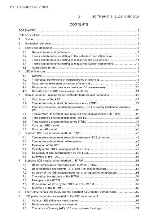 BS PD IEC TR 60747-5-12:2021 pdf