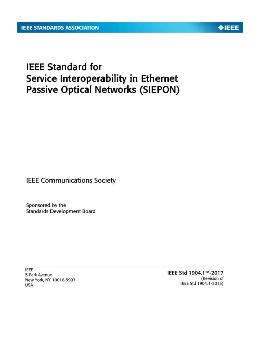 IEEE 1904.1-2017 pdf