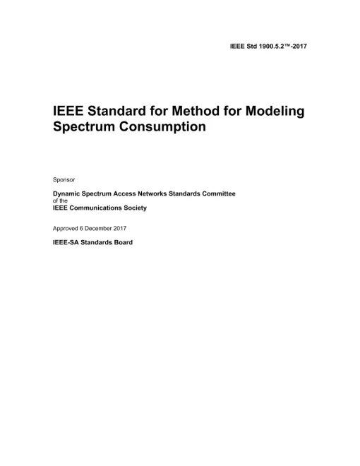 IEEE 1900.5.2-2017 pdf