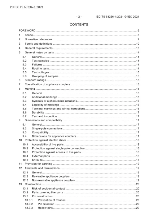 BS PD IEC TS 63236-1:2021 pdf