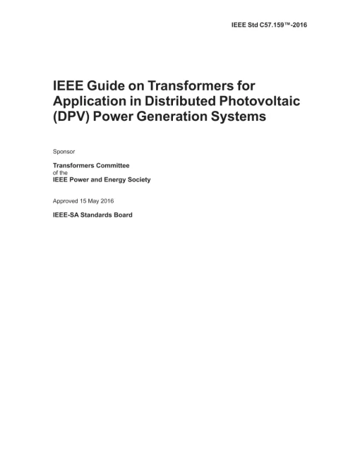 IEEE C57.159-2016 pdf