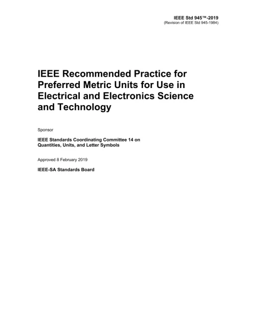 IEEE 945-2019 pdf