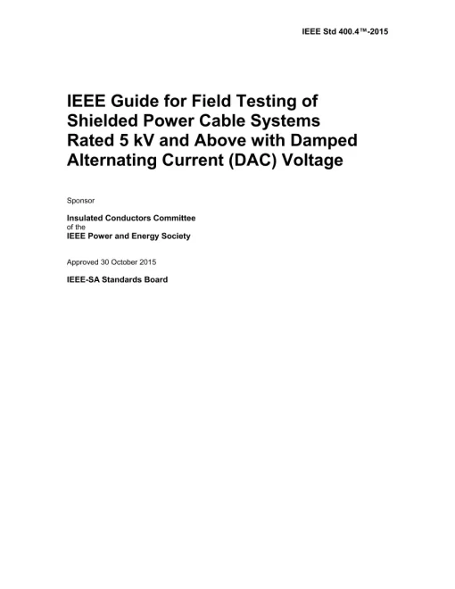 IEEE 400.4-2015 pdf