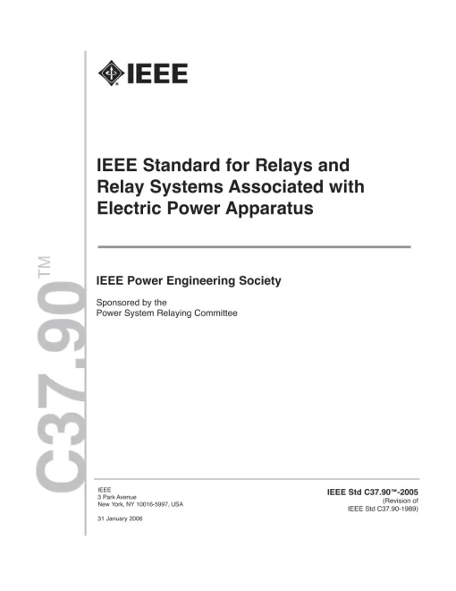 IEEE C37.90-2005 pdf