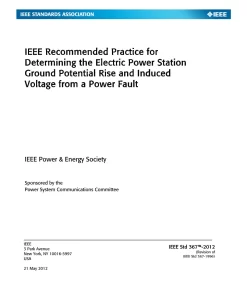 IEEE 367-2012 pdf