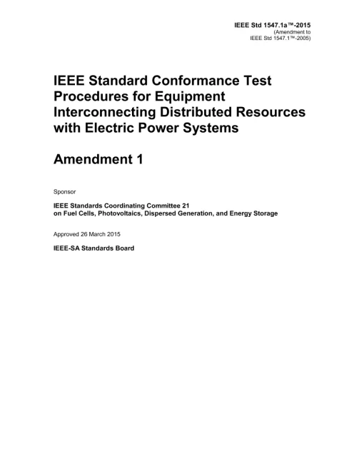 IEEE 1547.1a-2015 pdf