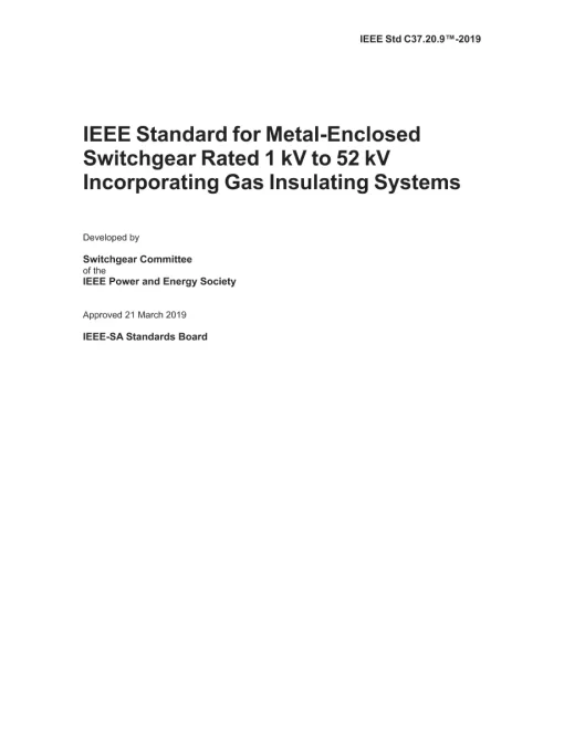 IEEE C37.20.9-2019 pdf