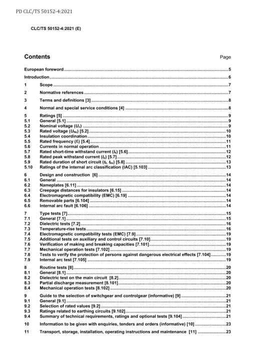 BS PD CLC/TS 50152-4:2021 pdf