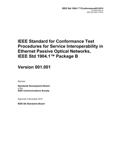 IEEE 1904.1-Conformance02-2014 pdf