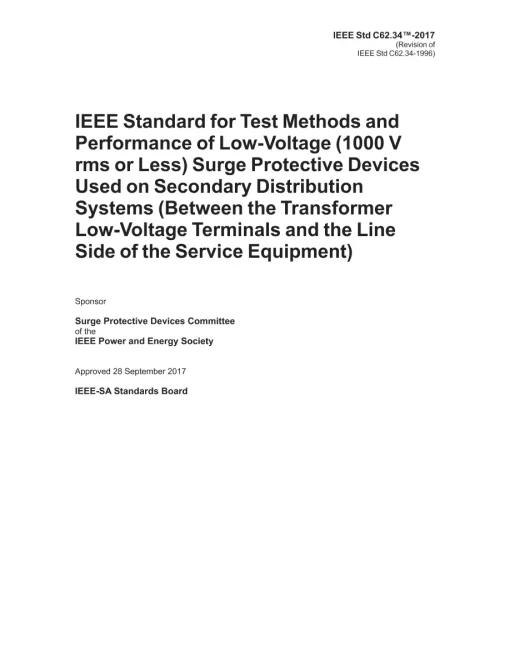 IEEE C62.34-2017 pdf