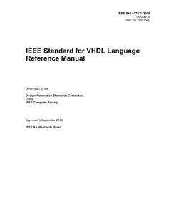 IEEE 1076-2019 pdf