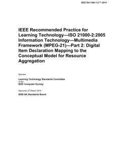 IEEE 1484.13.3-2014 pdf