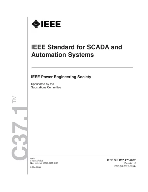 IEEE C37.1-2007 pdf