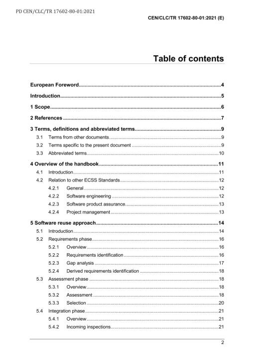 BS PD CEN/CLC/TR 17602-80-01:2021 pdf