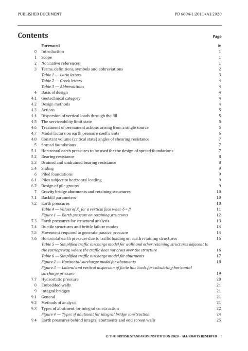 BS PD 6694-1:2011+A1:2020 pdf