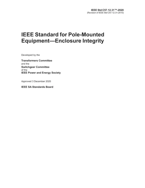 IEEE C57.12.31-2020 pdf