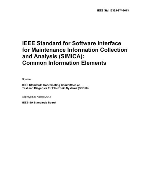 IEEE 1636.99-2013 pdf