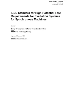 IEEE 421.3-2016 pdf