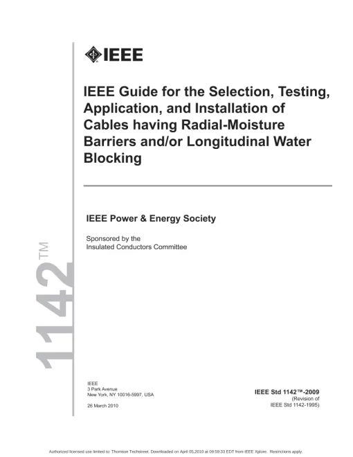 IEEE 1142-2009 pdf