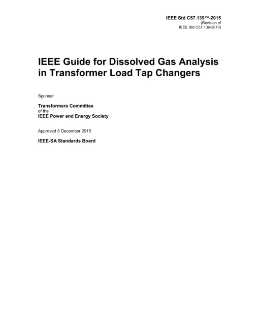 IEEE C57.139-2015 pdf