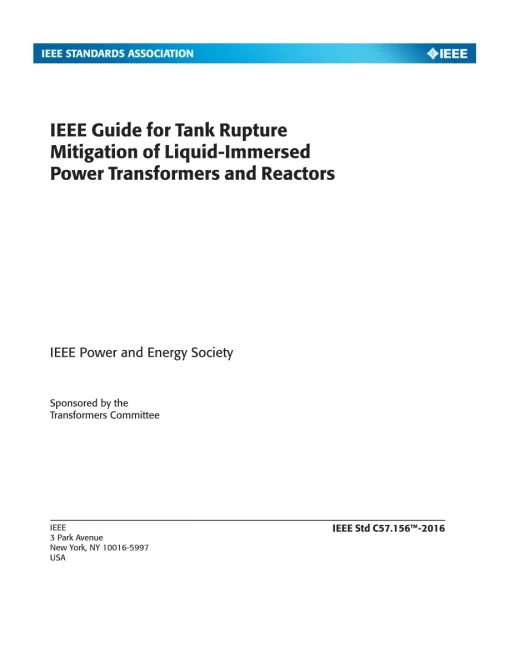 IEEE C57.156-2016 pdf