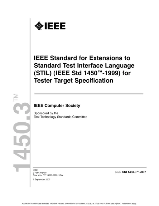 IEEE 1450.3-2007 pdf