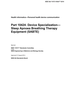 IEEE 11073-10424-2014 pdf