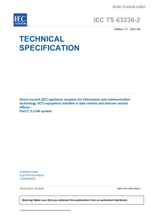 BS PD IEC TS 63236-2:2021 pdf