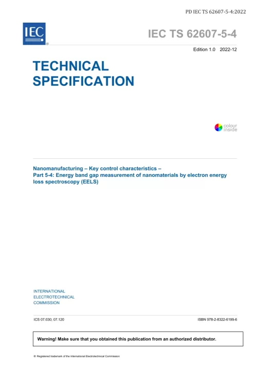 BS PD IEC TS 62607-5-4:2022 pdf