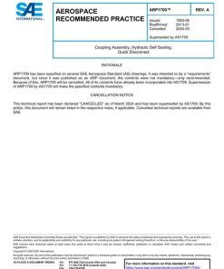 SAE ARP1709A pdf