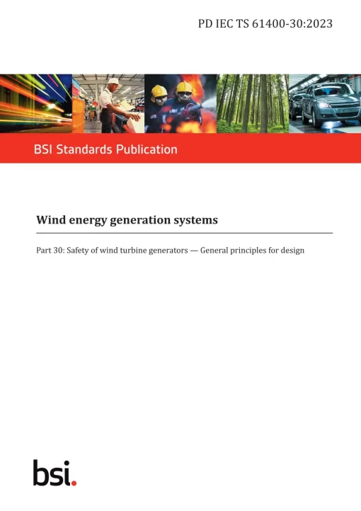 BS PD IEC TS 61400-30:2023 pdf