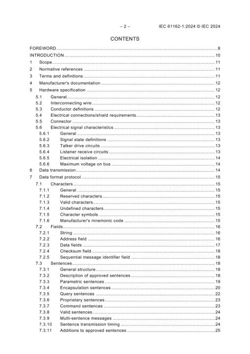 IEC 61162-1 Ed. 6.0 b:2024 pdf