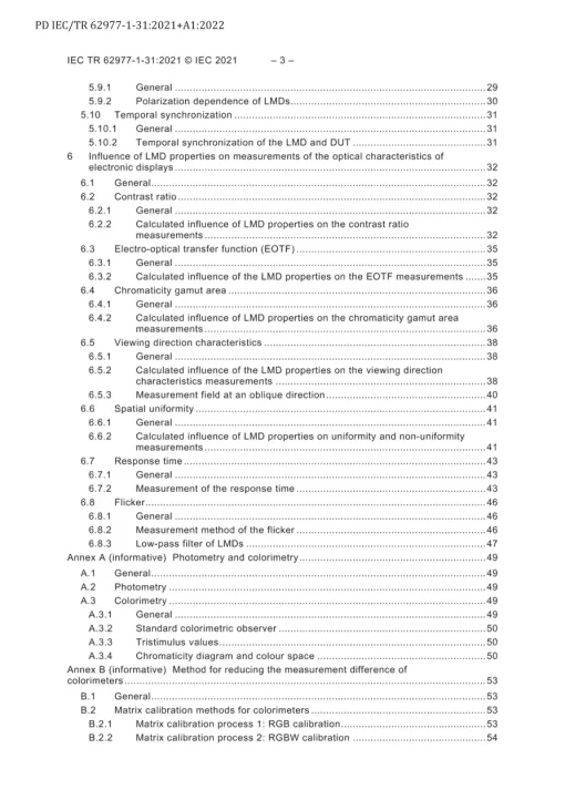 BS PD IEC/TR 62977-1-31:2021+A1:2022 pdf