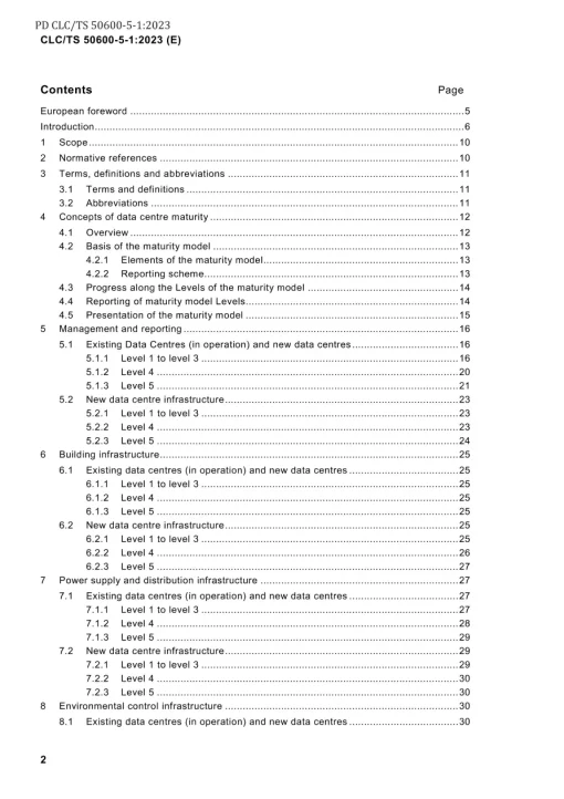 BS PD CLC/TS 50600-5-1:2023 pdf