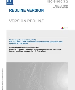 IEC 61000-3-2 Ed. 5.2 b:2024 pdf