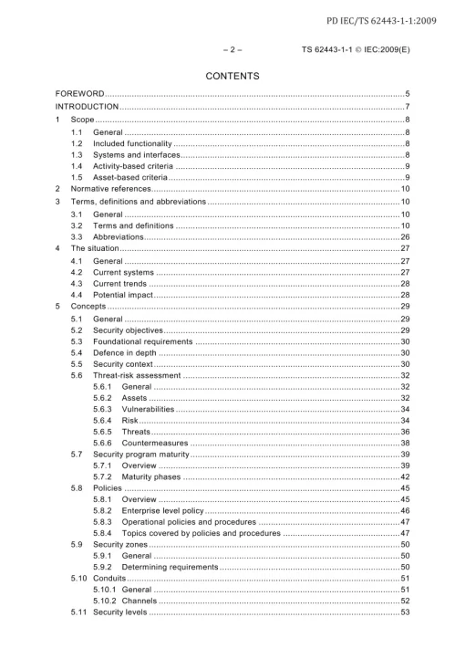 BS PD IEC/TS 62443-1-1:2009 pdf