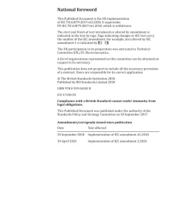 BS PD IEC TR 63079:2017+A2:2020 pdf