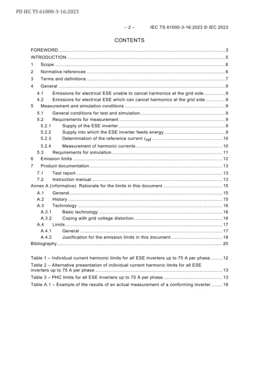 BS PD IEC TS 61000-3-16:2023 pdf