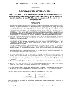 BS PD IEC TS 61000-3-16:2023 pdf