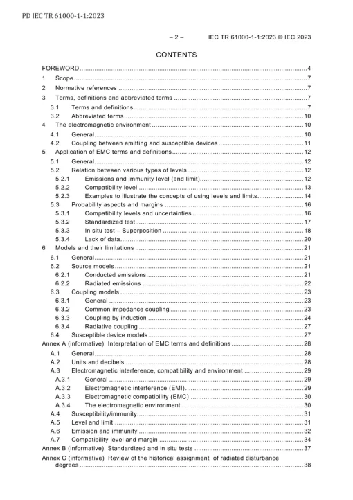 BS PD IEC TR 61000-1-1:2023 pdf