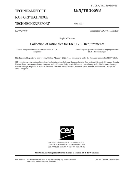 BS PD CEN/TR 16598:2023 pdf